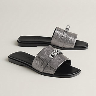 サンダル 《ジュリア》 - グレー | Hermès - エルメス-公式サイト